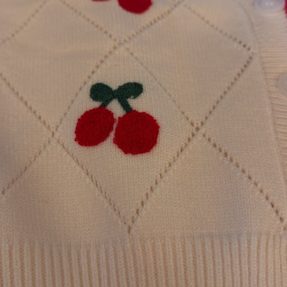 🍒🍒🍒Jessica Simpson 2025 Cherry cardigan 🍒🍒🍒 - Picture 4 of 11